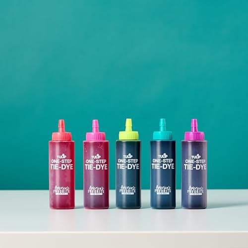 Tulip One Step Tie Dye Kit: Tie Dye Party Supplies, 18 bottles