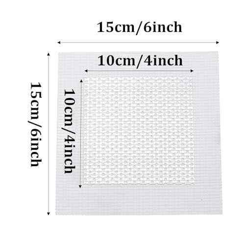 6PCS 4¡± Drywall Repair Kit, Aluminum Wall Patch with Galvanized Plate, Self Adhesive Fiberglass Dry Wall Hole Patches for Drywall Ceiling Sheetrock