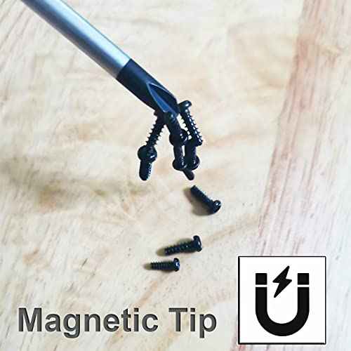 Triwing Screwdriver Set 5 Sizes 1.5mm 2mm 3mm 4mm 5mm, 5in1 3 Point Screwdriver Kit Magnetic Point Y Shaped Tri Point Tip Screwdriver Set