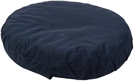 DMI 16-inch Convoluted Molded Foam Ring Donut Pillow Seat Cushion for Hemorrhoids, Back Pain, Tailbone Relief Cushion, Navy