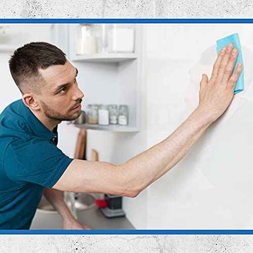 Geyee Clear Contact Paper Self Adhesive Transparent Wall Protector Contact Paper Peel and Stick Wallpaper Oil Proof Waterproof Vinyl Film for Kitchen(256 Inch)