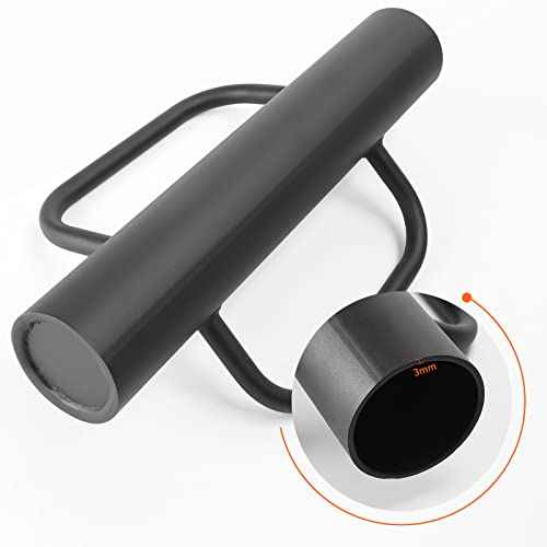 Black Fence Post Driver£¬16.5 Inch T Post Driver,12LB Hand Post Pounder with Handle, Heavy Duty Post Hole Diggers