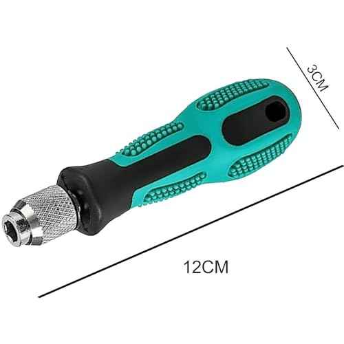 12 Piece Torx Screwdriver Set T6-T40, 1/4" Magnetic Torx Set with Hole S2 Steel Hex Electric Screwdriver Bit Set for Cordless Screwdriver T20 T25 Screwdriver Set, 75mm Length