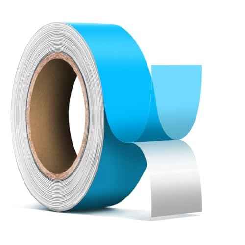 VViViD Blue Stencil Vinyl Masking Tape Roll Film with Anti-Bleed Technology (1 inch x 150ft)