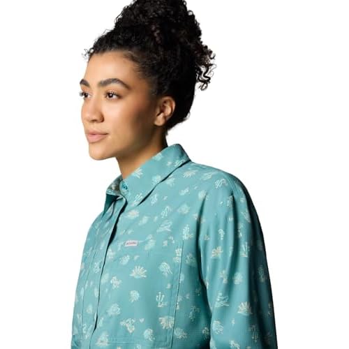 Columbia Women's Silver Ridge Utility Patterned Long Sleeve Shirt