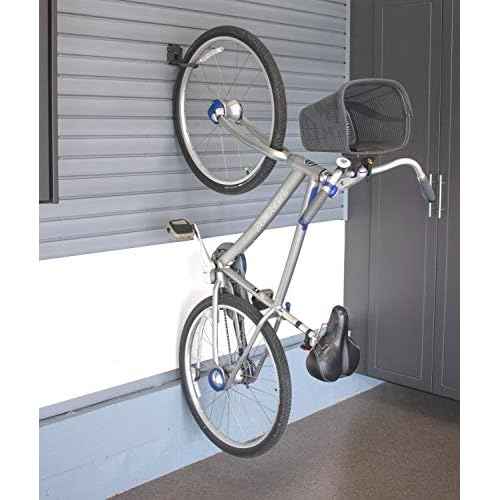 HandiWall 5" Bike Hook with Locking Bracket for Bike Storage on Garage Slatwall Panels
