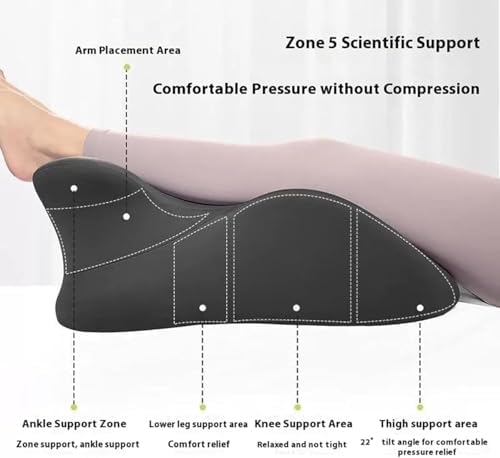 Ergonomic Couples Pillow, 27° Angle Perfect Position Butt Cushion for Couple, Pillows Memory Foam, Waist and Neck Support, Multi Position Comfort Perfect Position Instantly (Green)