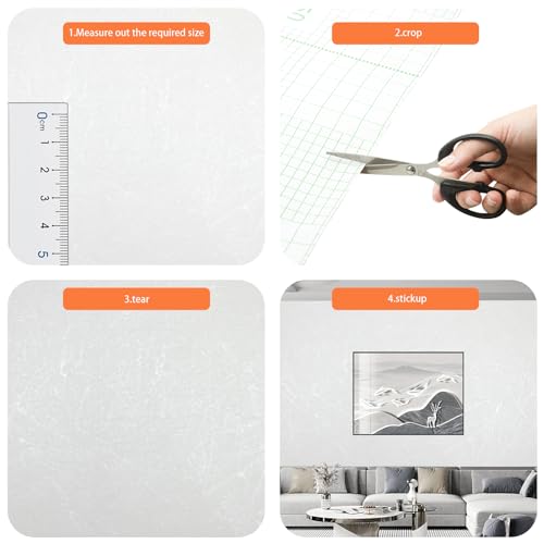 seonta White Silk Wallpaper Peel and Stick Self Adhesive Removable Embossed Vinyl Film Contact Paper for Cabinet Home Decoration Textured Shelf Paper
