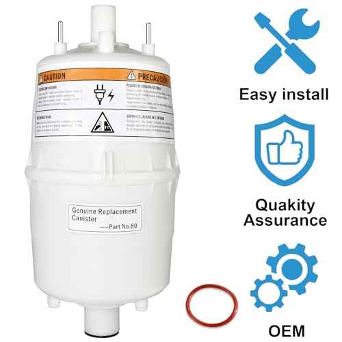 800 Replacement Canister for AprilAire Steam Humidifier Model 800 865,80 Canister Replacement for AprilAire 800 Steam Humidifier Whole House