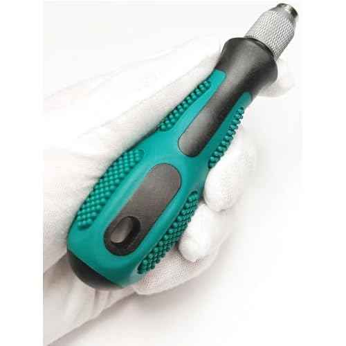 Bit Driver Handle,2 Pieces 1/4 inch Hex Quick Release Change Handle,6.35mm Hex Screwdriver Bit Holder Handle Set with Non-slip Handle Screwdriver Bit Holder