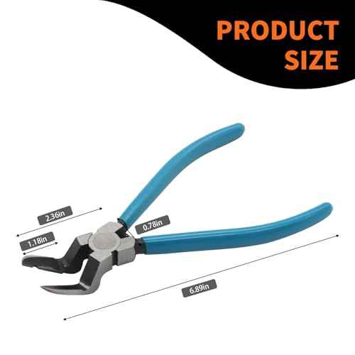 Mutipurpose Diagonal Cutting Pliers, Wire Flush Cutters Stripper, Car Trim Panel Clip Cutter Puller Fastener Rivets Removal tool