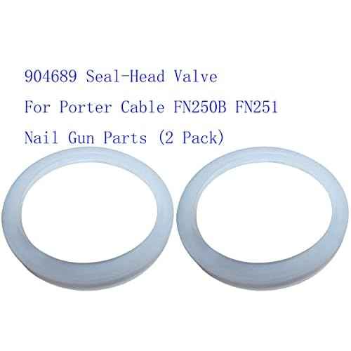 904689 Seal-Head Valve For Porter Cable FN250B FN251 Nail Gun Parts (2 Pack)