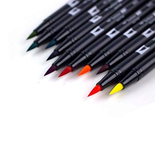 Tombow Dual Brush Pen Art Markers (10-Pack, Retro)
