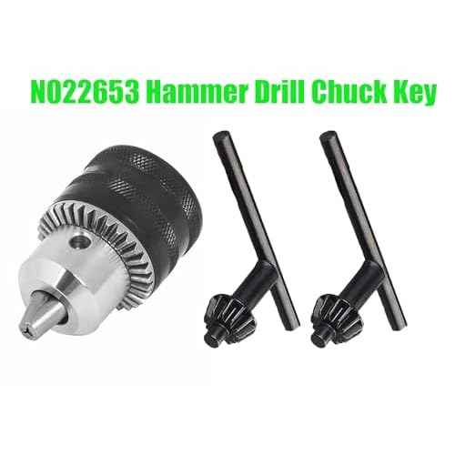 N022653 Hammer Drill Chuck Key Replacement for DEWALT DW511 DW505K DWE5010 DWD520 DWD520K DWD525K £¨2/Pack£©