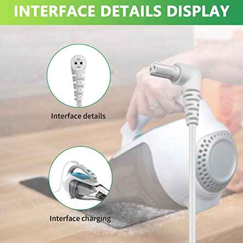 15V Charger Compatible with Black and Decker Dustbuster Handheld Vacuum HHVI315JO42 HHVI320JR02 HLVA320JS10 90627870 S003AQU1500015