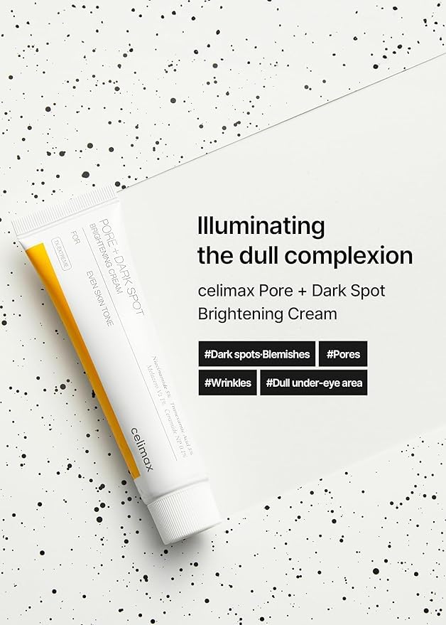celimax Pore+Dark Spot Brightening Cream | with Niacinamide, Tranexamic Acid, TXA Cream, Pore Minimizer, Non-Irritating, Hydrating, For Sensitive Skin, 35ml, Mothers Day Gift