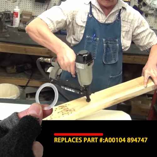 A00104 Nailer O-Ring for Porter Cable BN125 BN200 NS100 NS150 BN125A BN200A BN200V12 BN200V12 Replacement Parts