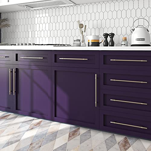 Livelynine Dark Purple Peel and Stick Wallpaper Removable Contact Paper for Countertops Desk Cabinets Walls Gothic Moody Wall Paper for Bedroom Bathroom Living Room Dorm Shelves Vinyl Wrap 15.8x78.8