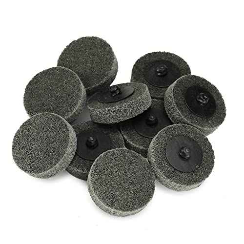BHA Surface Preparation Quick Change Discs, 2 Inch - 10 Pack (Grey (Ultra Fine))