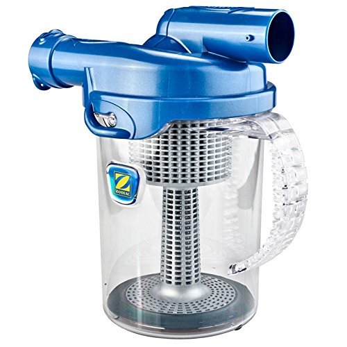 Zodiac Genuine Parts Cyclonic Leaf Catcher, Connects to Suction-Side Pool Cleaners to Capture Leaves & Other Debris, Universal Hose Connection Included