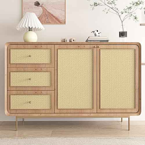 Rattan Wallpaper Peel and Stick Faux Fabric Wallpaper Brown Rattan Contact Paper Self Adhesive Removable Contact Paper for Cabinets Bedroom Walls Furniture Vinyl Renter Friendly 15.7"¡¿78.7"