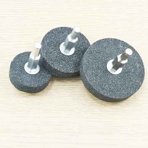 ?????????????? 3 Pcs Mounted Stone Grinding Wheels with 1/4-Inch Shank 40mm/50mm/60mm Diameter Abrasive Stone Grinding Wheels for Drill, Grinder, Rotary Tools