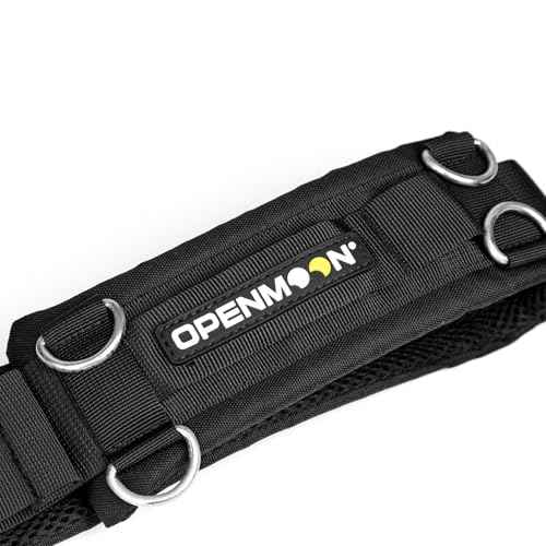 OPENMOON Multi 2¡± Padded Belt working tool belt,with six pen hole,8 metal locker