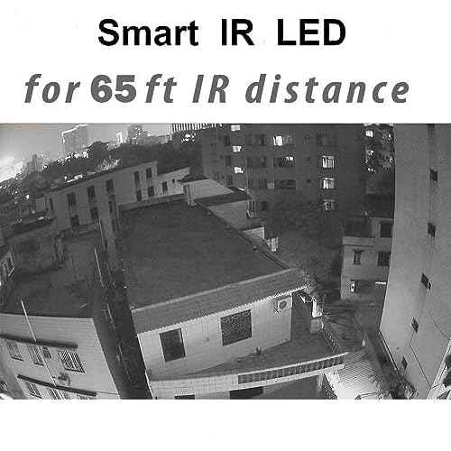 4MP Analog Coax Dome TVI CVI CCTV Surveillance Security Camera, 2.8mm 100¡Æ Wide Viewing Angle, 65ft IR Night Vision, Outdoor, Full Metal Housing, ONLY Compatible with 4MP, 5MP and 8MP DVR