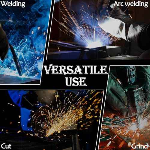 Welding Helmet Auto Darkening with 4 Arc Sensors Wide Shade 4/5-9/9-13 for TIG MIG Weld Grinding Cutting,1/1/1/1 Optical Clarity 3.94"¡¿2.64"Large Viewing Screen True Color Welder Mask Solar & Battery