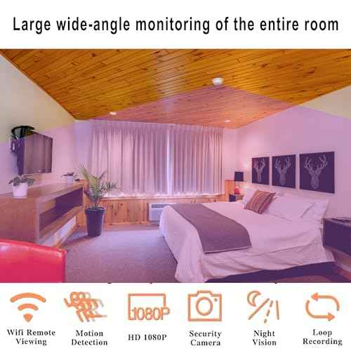 Smoke Detector Hidden Camera£¬Wireless Security Camera Dome Surveillance System with Night Vision,Motion Detection, for Home,Business, Baby Monitor