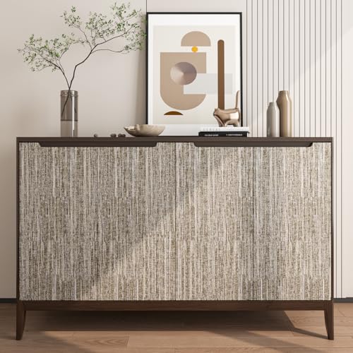 LACHEERY Taupe Grasscloth Wallpaper Textured Peel and Stick Fabric Wallpaper Textured Contact Paper for Cabinets and Drawers Waterproof Removable Grass Cloth Faux Linen Wall Paper for Walls 15.8"x80"