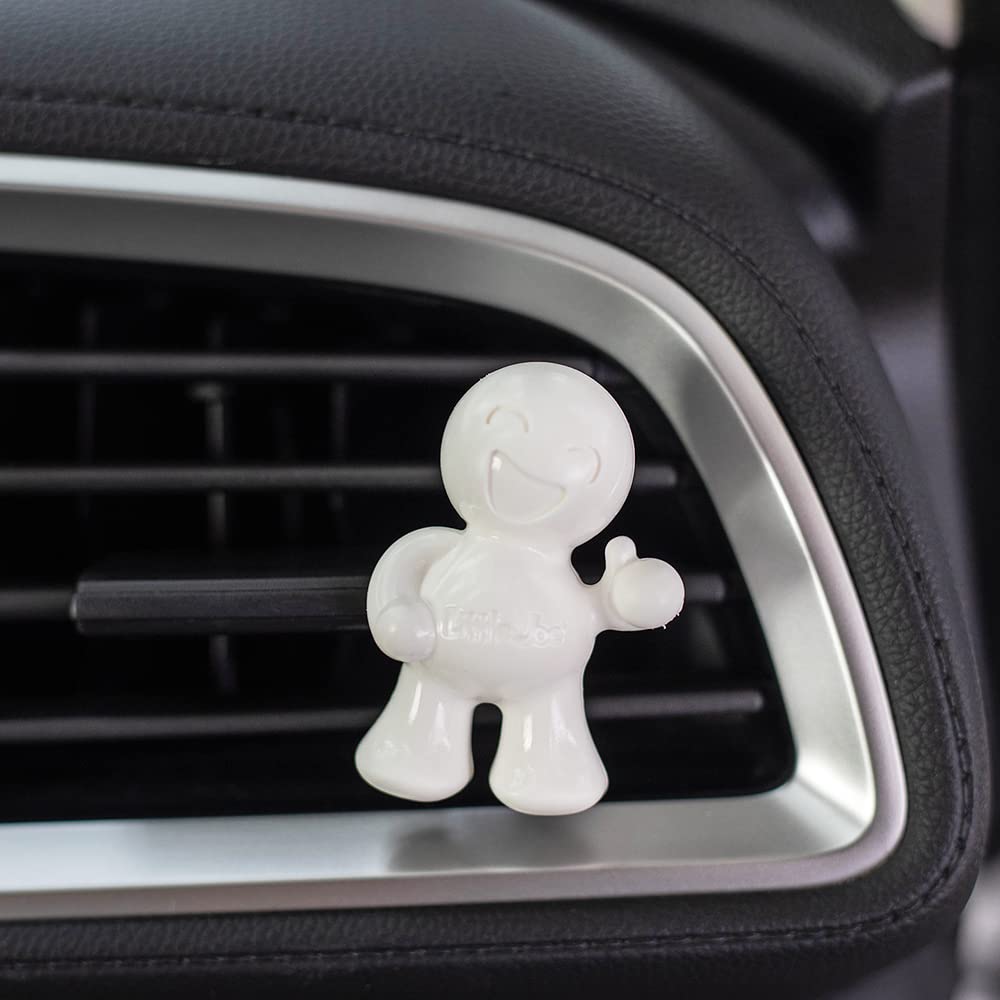 Little Joe 96401-6PK New Car Scent Car Air Freshener Vent Clip, Fights Odors for up to 45 Days, Long-Lasting Freshness, Cute Car Odor Eliminator, Pack of 6