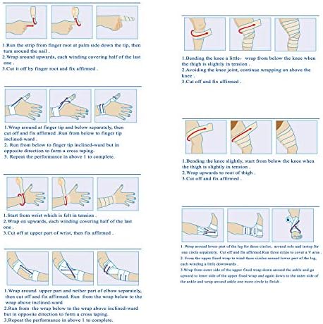 Self Adherent Cohesive Bandage 2"x5 Yards First Aid Bandages Stretch Sport Athletic Wrap Vet Tape for Wrist Ankle Sprain and Swelling,Purple(12 Rolls)