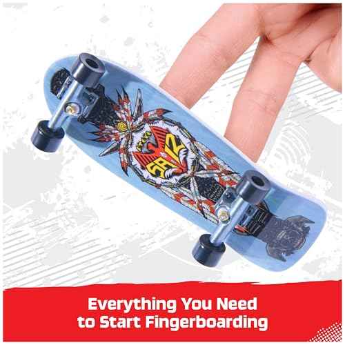 Tech Deck, Powell Peralta Legends SK8Shop Bonus Pack with Ramp, Collectible and Customizable Mini Skateboards, Kids Toys for Ages 6 and up