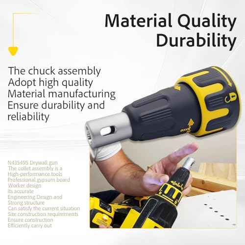 N435495 Nose Cone Assembly For Dewalt Brushless Drywall Screwgun Nose Piece DCF620B DCF620D2 DCF620M2 DCF620 DCF621
