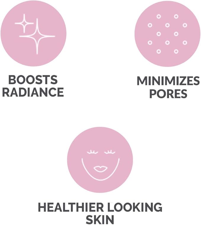 Radiance Brush Head Replacements Compatible with Clarisonic Mia 1, Mia 2, Mia Fit, Alpha Fit