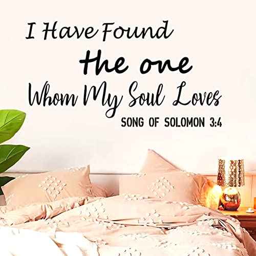 Bible Verse Wall Decals - Vinyl Quotes Stickers Inspirational Peel & Stick Decor for Living Room, Bedroom, Office, Bathroom