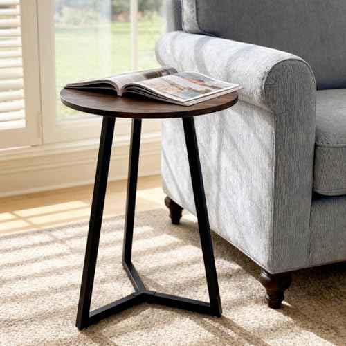 Metal Round Table Legs 28 Inch Coffee Table Legs,Table Base Black Iron Dining Furniture Legs