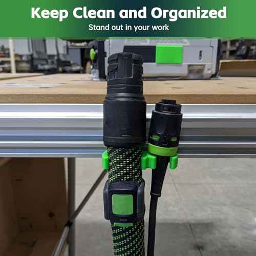 Clamp Holder, Bench Dog Holder,Hose Holder- Utility Storage Rack- Compatible with Festool MFT/3 Table