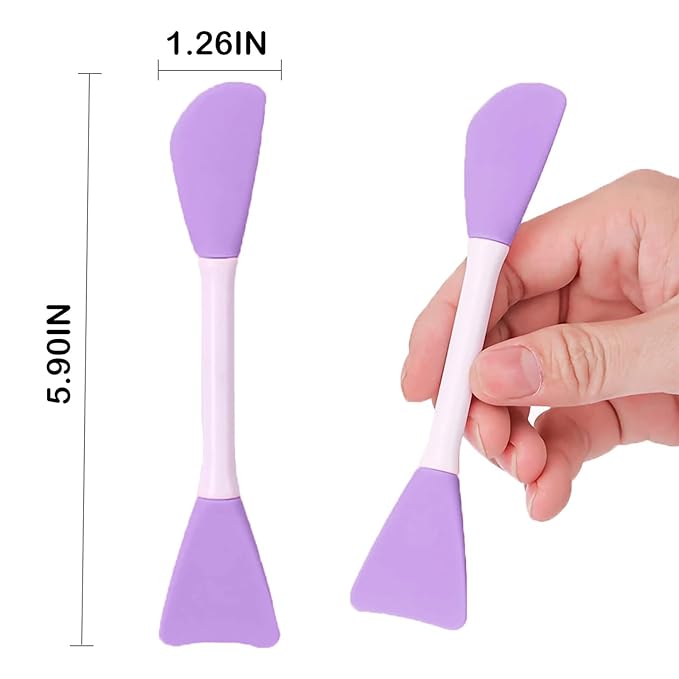Jelly Brush For Face Mask, Silicone Facial Mud Mask Brush, Hairless Body Lotion And Butter Applicator, Clay Face Mask Brush, Great Facial Essentials, Moisturizer Applicator & Skincare Brushes