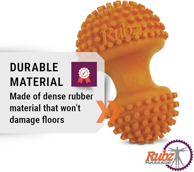Due North Industrial Foot Rubz Full Body Massage Tool - Relieves Tension, Pain and Soreness in Neck, Legs, Arms, Back