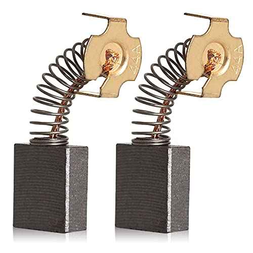Replacement Carbon Brush 614367-00 5140024-30 for De walt Tile - 2 Pack Carbon Motor Brushes with Leads for DW713 DW715 DWS779 Miter Saw, R4092, Ryob i Table Saw, Replace 0502025007