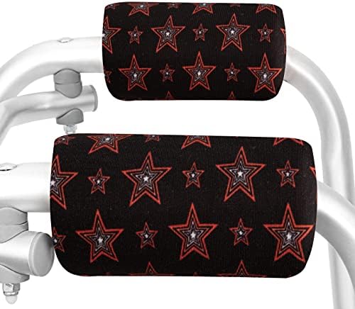 Spring Seaon Universal Walker Handle Padded -Hand Grip (2 Pack) Covers Non-Slip Cushion Padding for Folding Rolling Walker,Rollator Handle-Crutch Handle Pad Grips- Mobility Aid