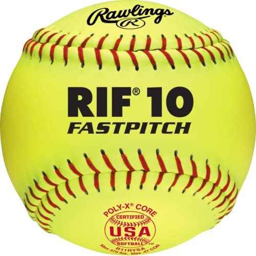 Rawlings | RIF ASA League PRO TAC Fastpitch Softballs | 12 Pack