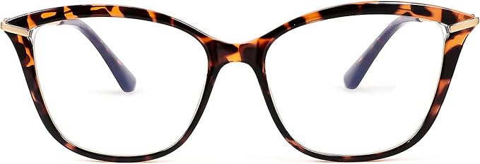 FEISEDY Blue Light Blocking Glasses Computer Glasses Women Men Cateye TR90 Frame B2772