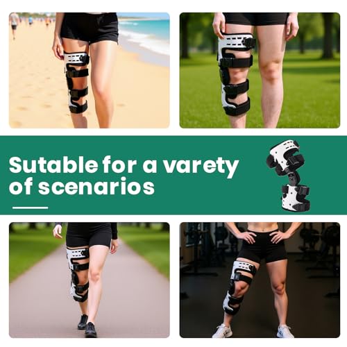 OA Unloader Knee Brace, Support for Arthritis Pain, Osteoarthritis and Bone on Bone Knee Joint Pain, OA Knee Brace Adjustable Metal Medial & Lateral Knee Support
