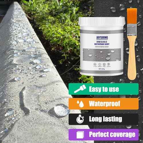 Super Strong Bonding Sealant - Invisible Waterproof Agent for Reliable Leak Repairs, Transparent Waterproof Insulating Adhesive for Wall Mending and Toilet Anti-Leak Coating,300g