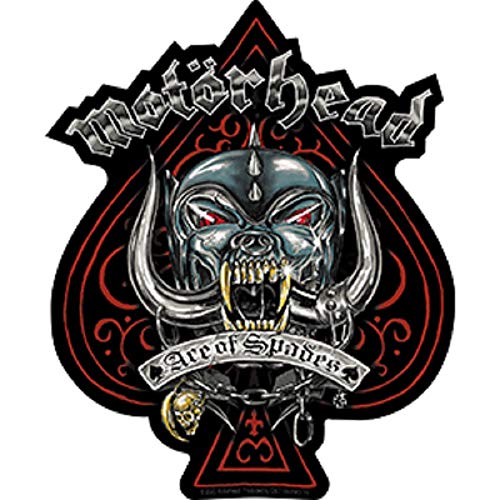 C&D Visionary Motorhead Metallic Ace of Spades Sticker, Multi Color