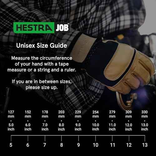Hestra Job Kobolt Golden Flex Glove for Yard Week, General Projects and Precision Tasks