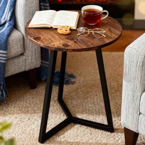 Metal Round Table Legs 28 Inch Coffee Table Legs,Table Base Black Iron Dining Furniture Legs